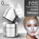 【9wishes】はがせるホイルパック/Foil Peel-off Mask Silver
