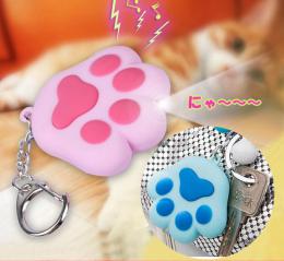 肉球LEDキーホルダー