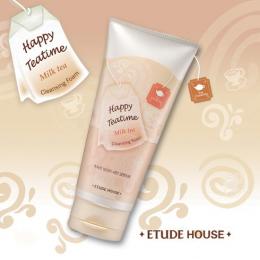 ETUDE HOUSEハッピーティータイム クレンジングフォーム ミルクティー　120ml