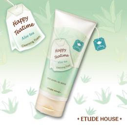 ETUDE HOUSEハッピーティータイム クレンジングフォーム アロエティー 120ml