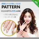 [JESSICA BLING] nailスティカ-pattern J15スノーゴールド